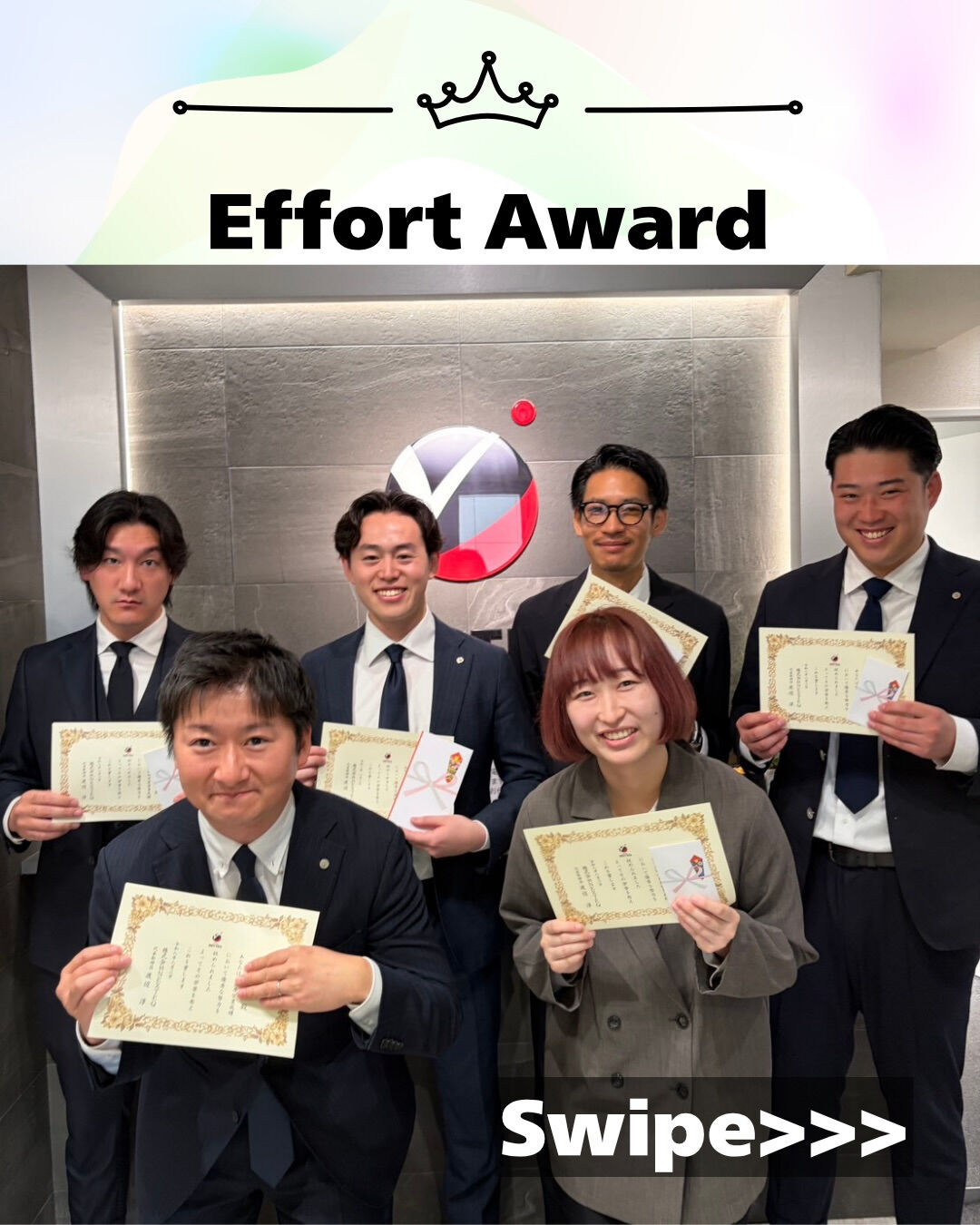 毎月恒例の表彰DAY🏆✨